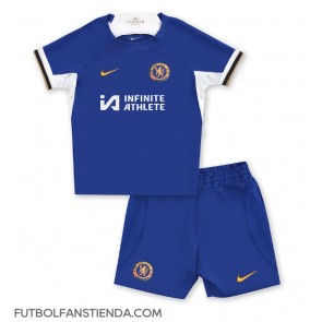 Chelsea Primera Equipación Niños 2023-24 Manga Corta (+ Pantalones cortos)